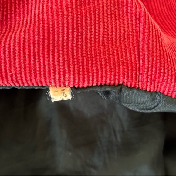 RETRO UNISEX 90s HIP HOP CORDUROY COLORBLOCK WINDBREAKER JACKET - Picture 5 of 7